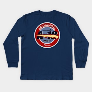 A-12 Archangel Kids Long Sleeve T-Shirt